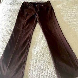 Fabrizio Gianni brown stretch jeans.